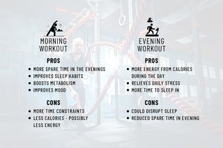 Morning or Evening Workout: Pros and Cons